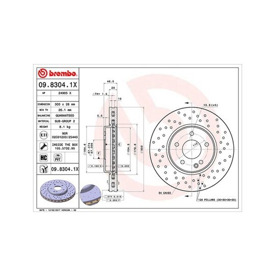 360406006402 - Brake Disc 