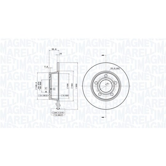 360406013301 - Brake Disc 