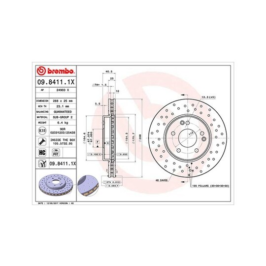 360406006902 - Brake Disc 