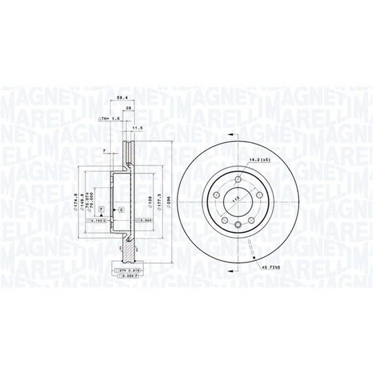 360406037701 - Brake Disc 