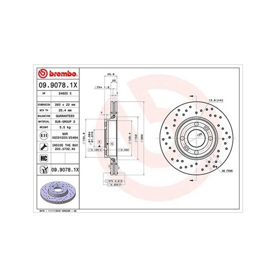 360406036602 - Brake Disc 