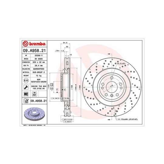 360406122201 - Brake Disc 