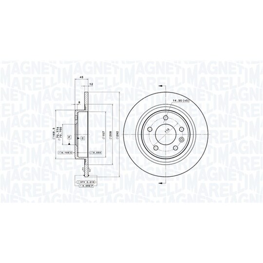 360406107601 - Brake Disc 