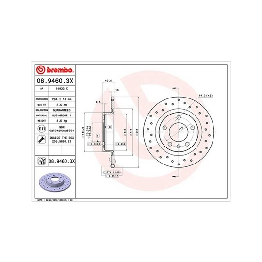 360406056002 - Brake Disc 