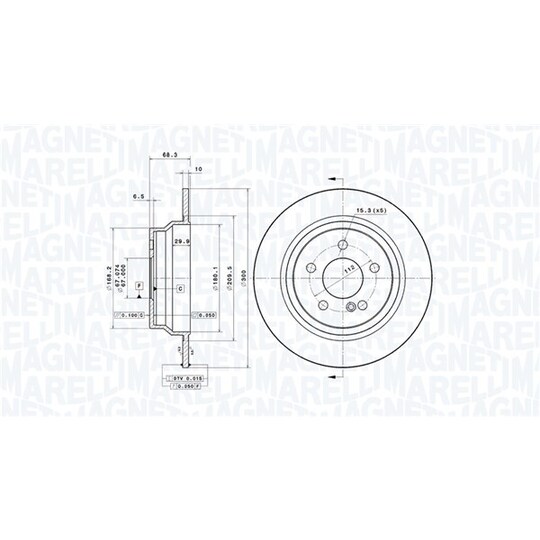 360406057301 - Brake Disc 