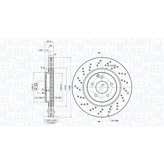 360406113001 - Brake Disc 