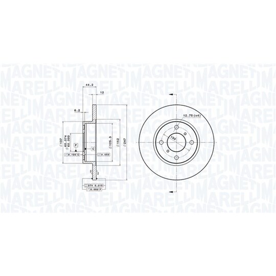 360406039401 - Brake Disc 