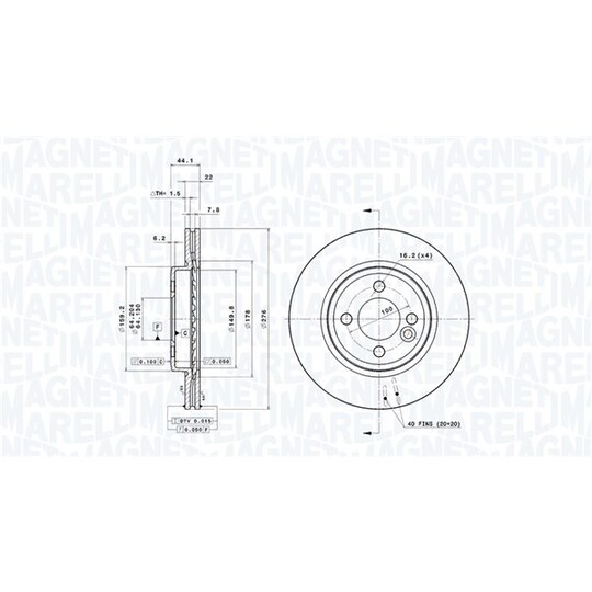 360406120301 - Brake Disc 