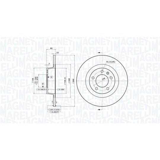 360406065201 - Brake Disc 