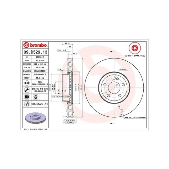 360406133604 - Brake Disc 