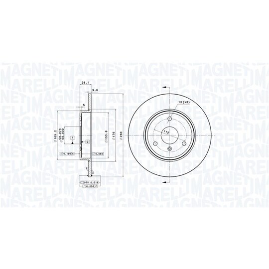 360406118801 - Brake Disc 