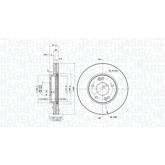 360406096501 - Brake Disc 