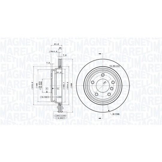 360406016501 - Brake Disc 