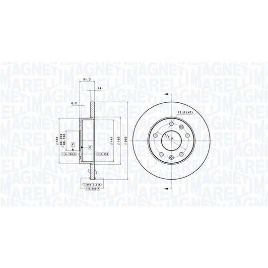 360406014801 - Brake Disc 