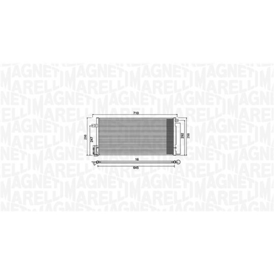 350203882000 - Condenser, air conditioning 