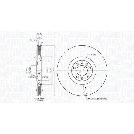 360406117101 - Brake Disc 