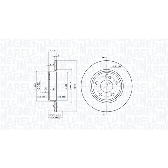 360406112201 - Brake Disc 