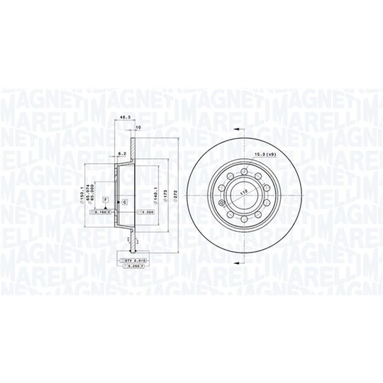 360406107801 - Brake Disc 