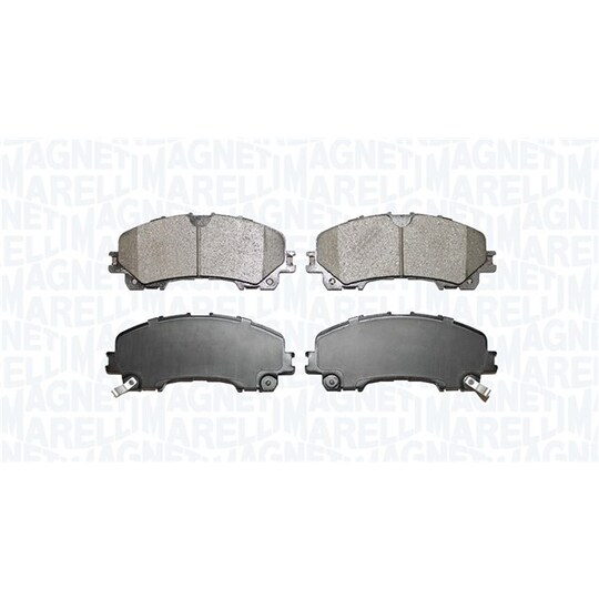 363916061116 - Brake Pad Set, disc brake 