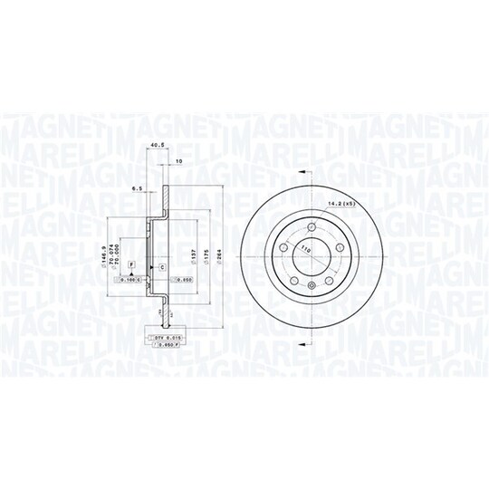 360406056001 - Brake Disc 