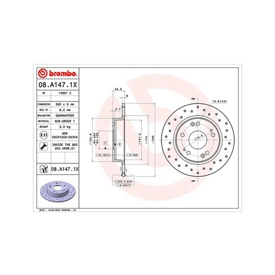 360406065502 - Brake Disc 