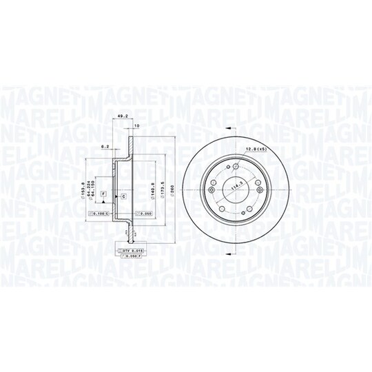 360406061801 - Brake Disc 