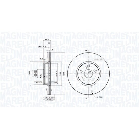 360406120401 - Brake Disc 