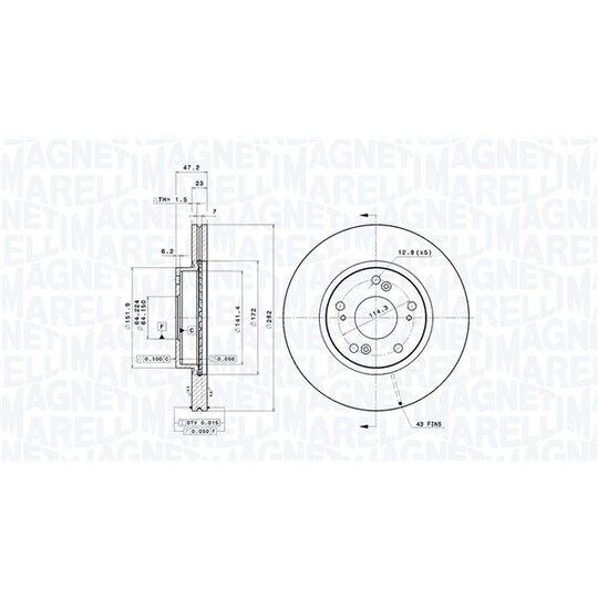 360406072301 - Brake Disc 