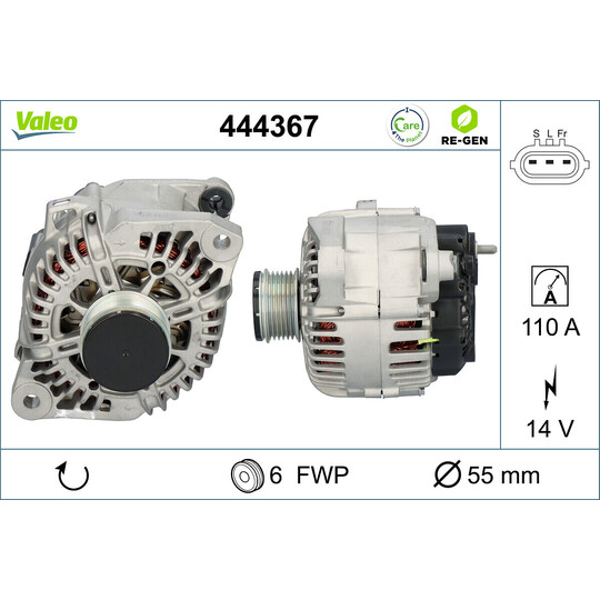 444367 - Alternator 