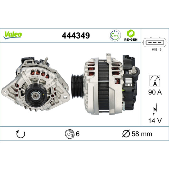 444349 - Alternator 