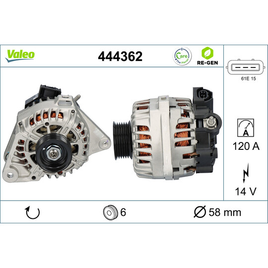 444362 - Alternator 