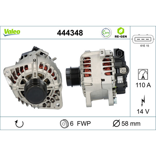 444348 - Alternator 