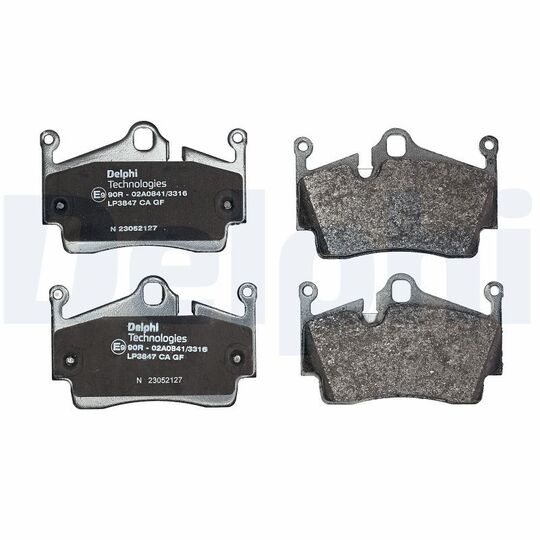 LP3847 - Brake Pad Set, disc brake 