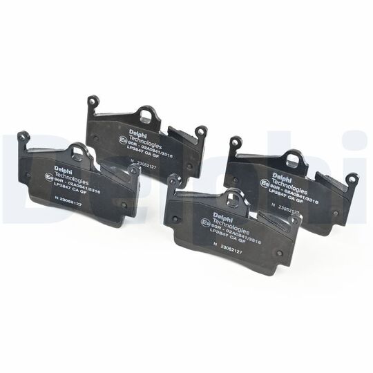 LP3847 - Brake Pad Set, disc brake 