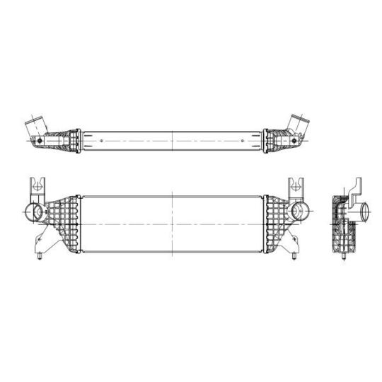 309116 - Intercooler, charger 