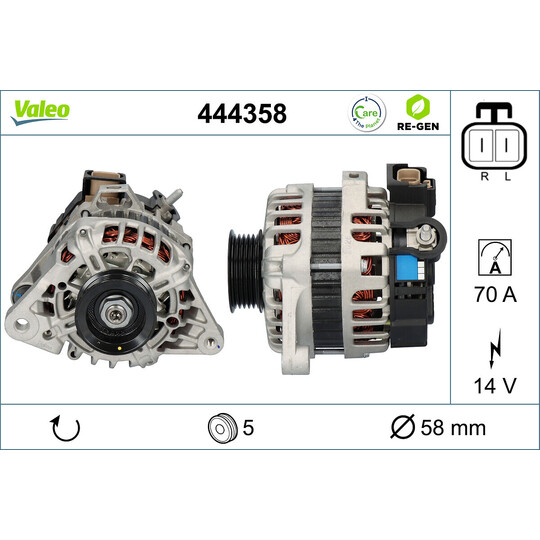 444358 - Alternator 