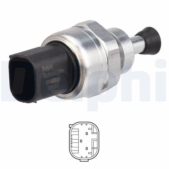 DPS00039-12B1 - Sensor, avgastryck 