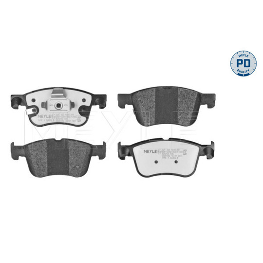 025 205 5617/PD - Brake Pad Set, disc brake 