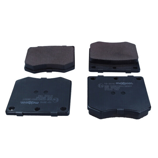 19-3916 - Brake Pad Set, disc brake 