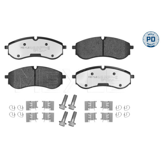 025 224 9220/PD - Brake Pad Set, disc brake 