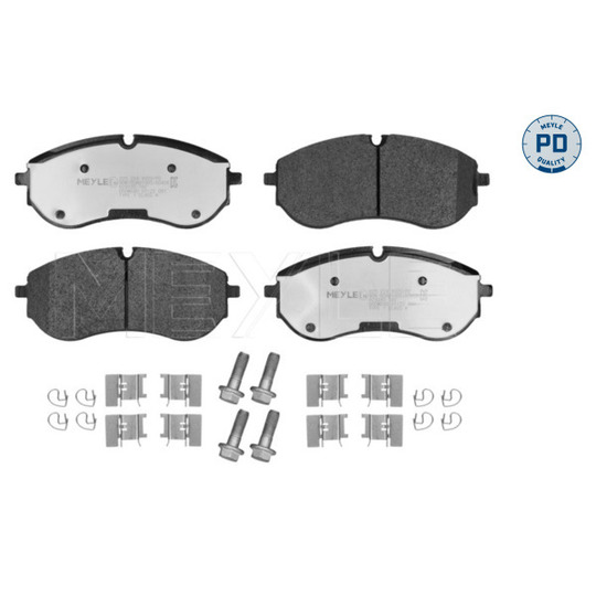 025 224 9320/PD - Brake Pad Set, disc brake 