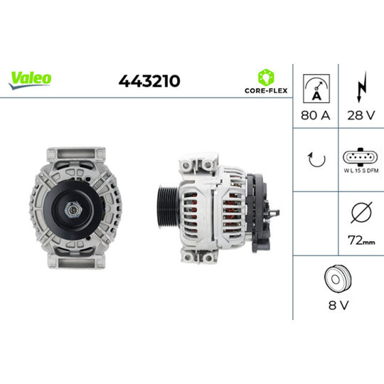 443210 - Alternator 