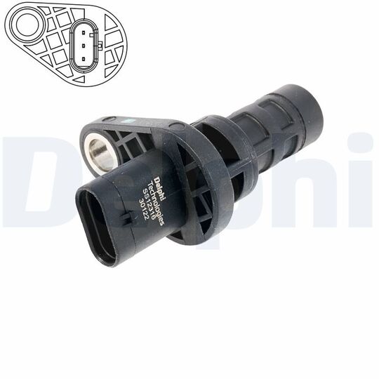 SS12316-12B1 - Sensor, crankshaft pulse 