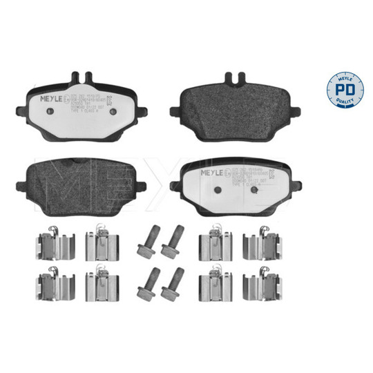 025 262 1519/PD - Brake Pad Set, disc brake 