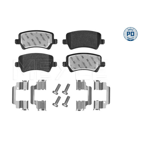 025 244 9618/PD - Brake Pad Set, disc brake 