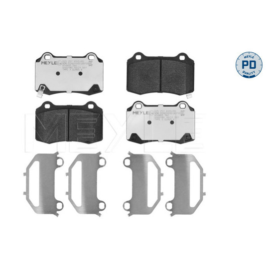 025 257 4315/PD - Brake Pad Set, disc brake 