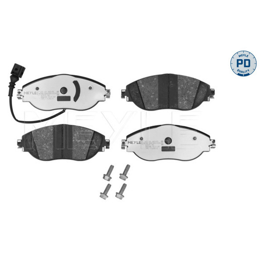 025 247 3820/PD - Brake Pad Set, disc brake 