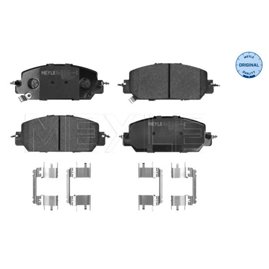 025 227 9717 - Brake Pad Set, disc brake 