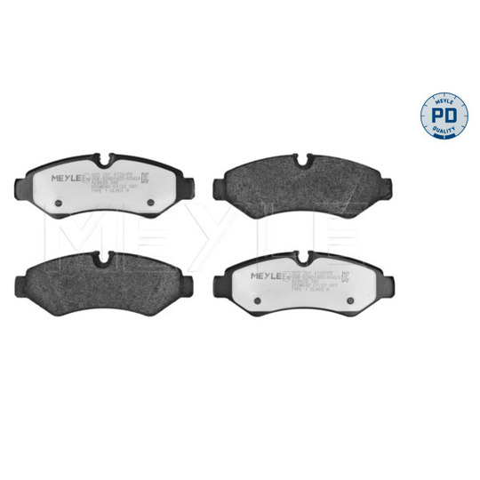 025 207 4720/PD - Brake Pad Set, disc brake 