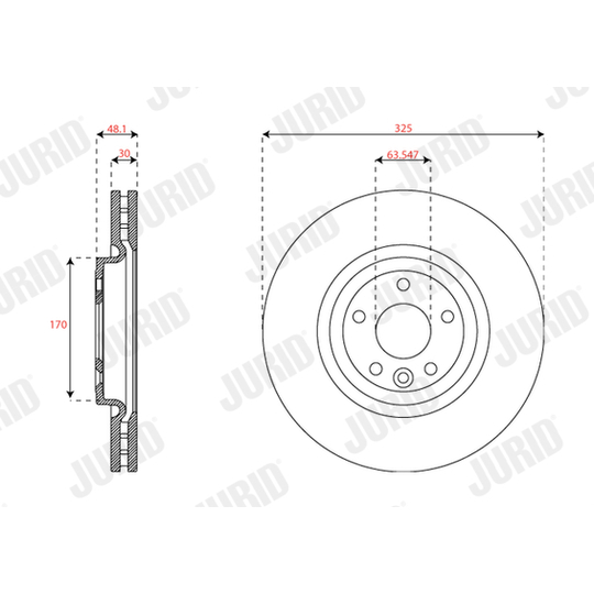 563347JC-1 - Brake Disc 